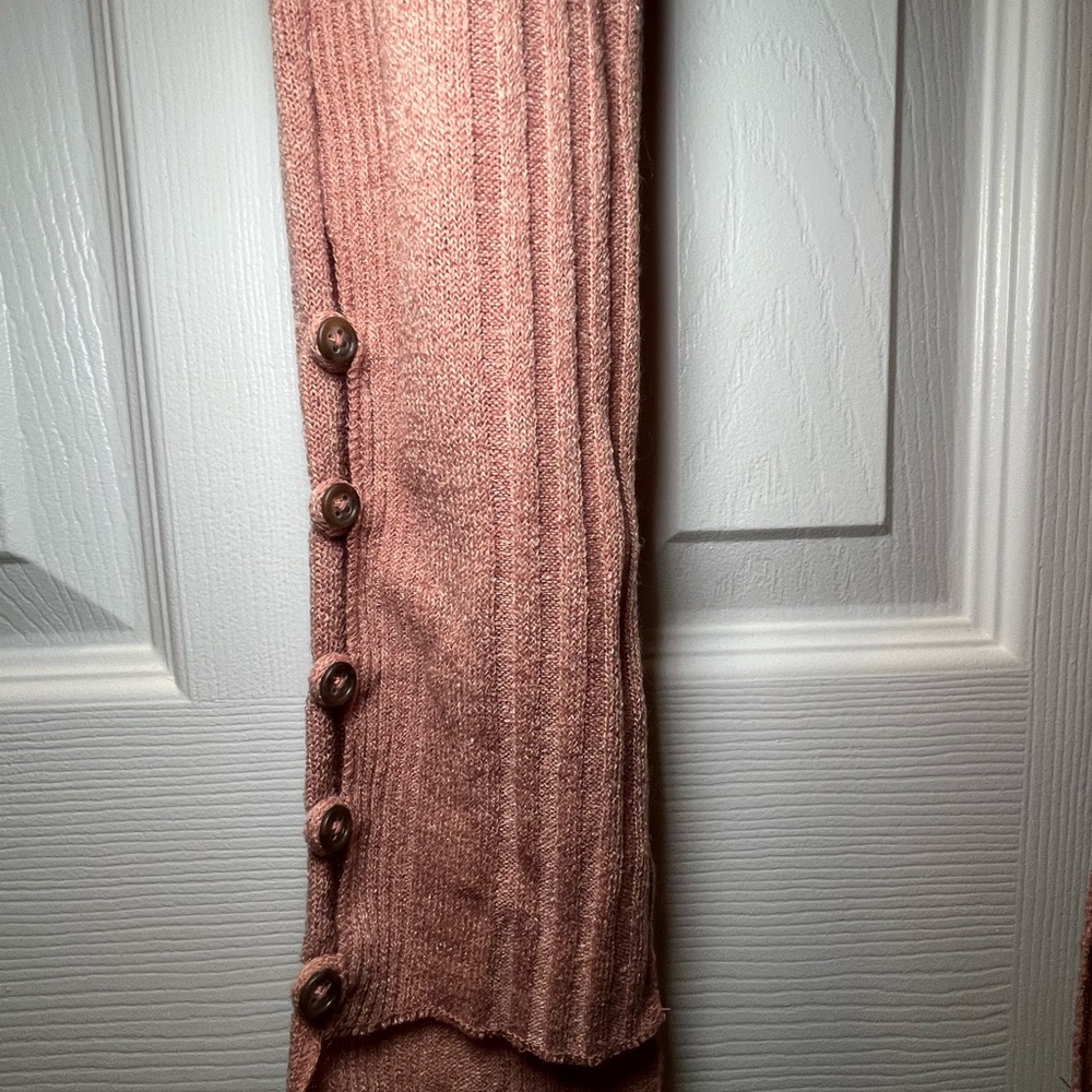 Free People Pink Sweater Leggings